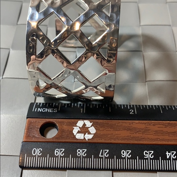 Rustic cuffs bracelets holiday Multi colors green red Renee metal - Picture 6 of 9